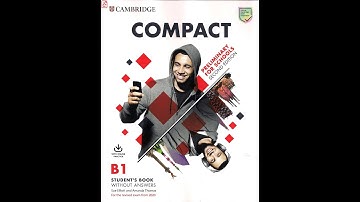 Compact preliminary for schools Unit 3 CD15