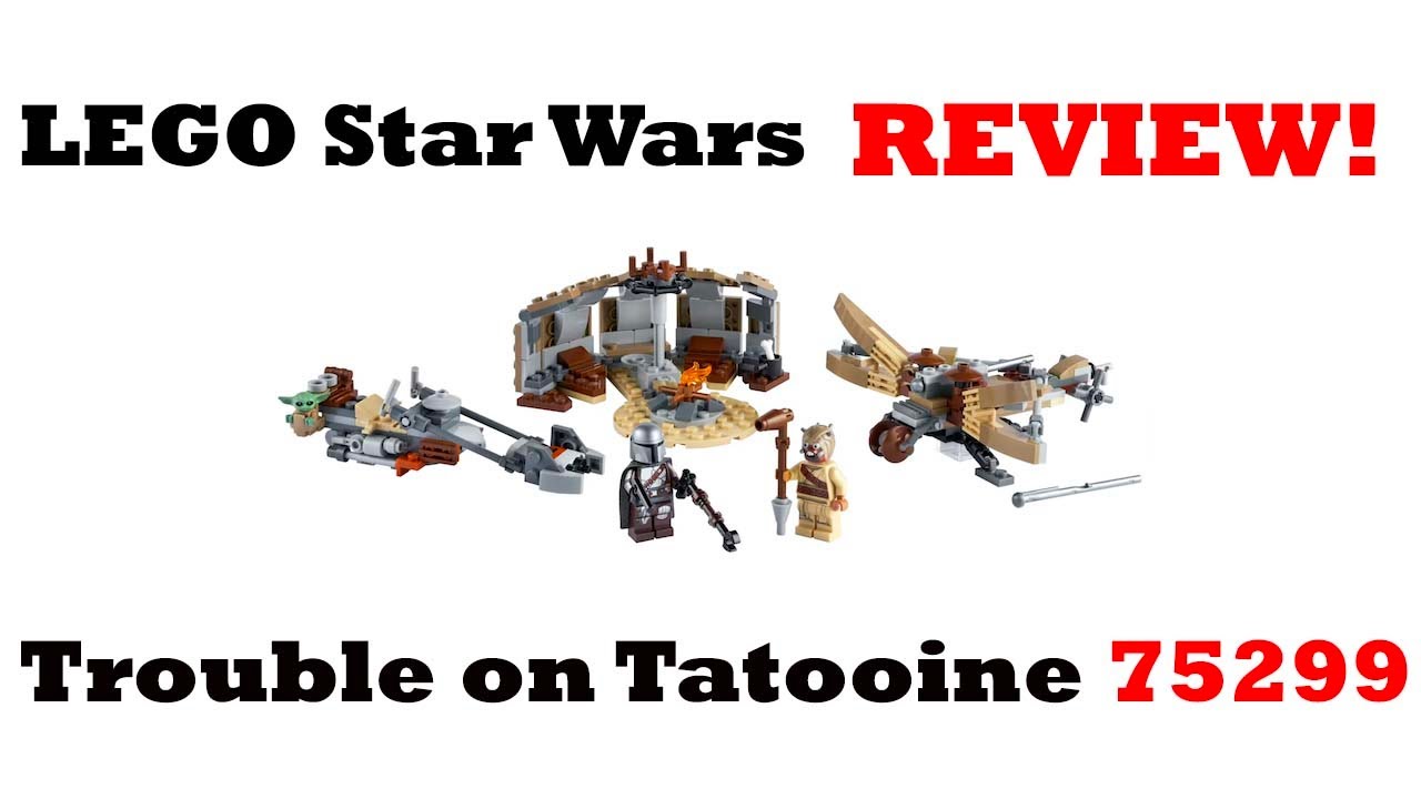 LEGO Star Wars 75299 Troulbe on Tatooine REVIEW!