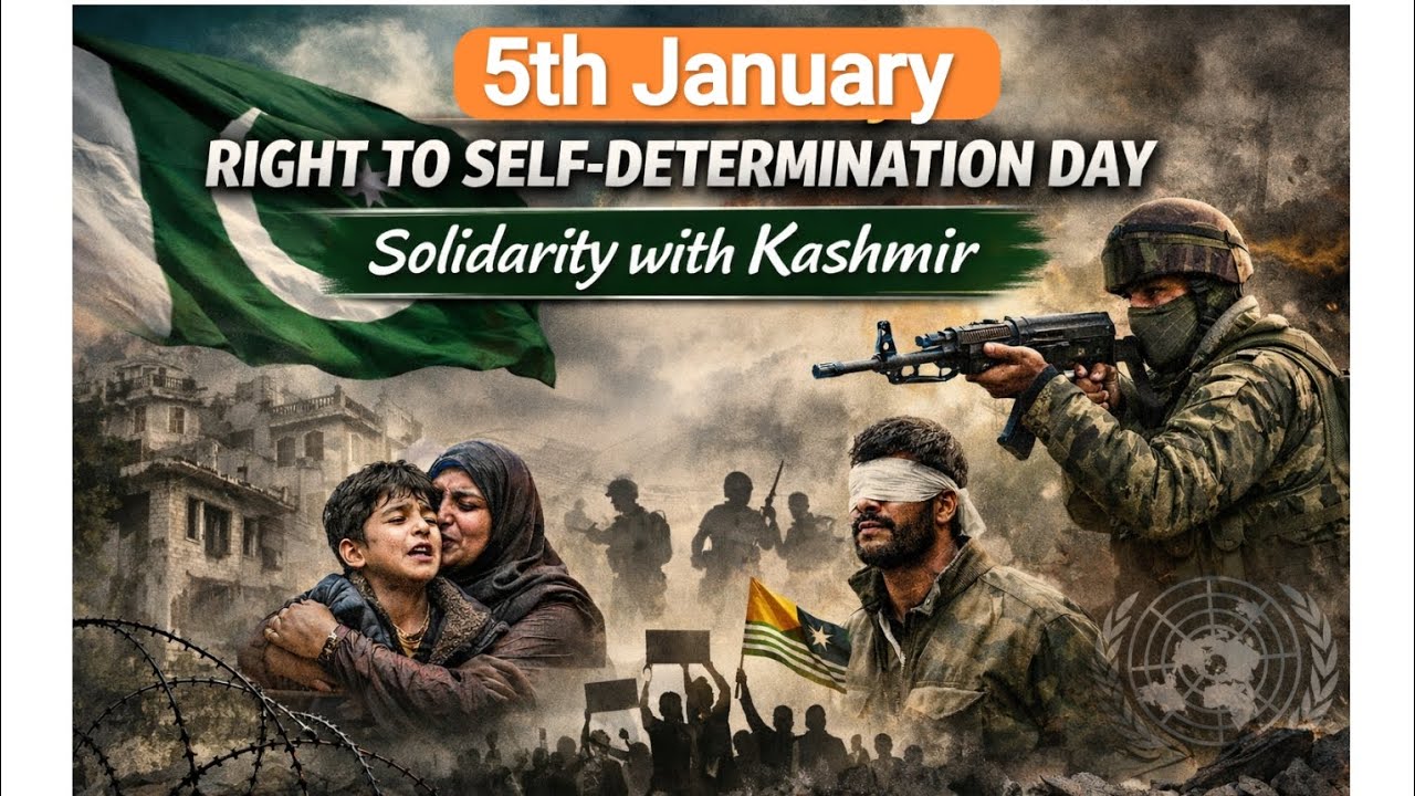 Right to Self-Determination Day - 5th January - Message Of Solidarity and Peace 🕊️ 
