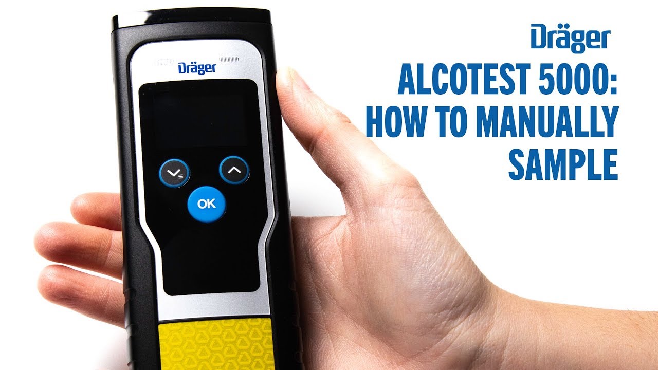 How to Use the Drager Alcotest 5000 Breathalyser for a Passive or