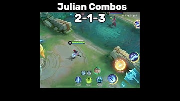 Julian Combos For Beginners #mlbb #mobilelegends #guide #tutorial