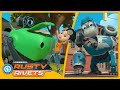 Rusty stops a robo virus more  rusty rivets  cartoons for kids