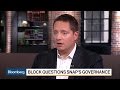 Carson Block Expresses His Concerns About Snap