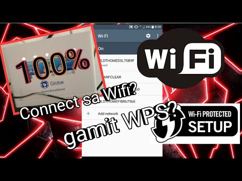 Paano maka connect sa WI FI gamit ang WPS Connect | 100% Real | No Root
