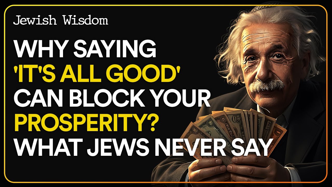 These 4 Words Block Your MONEYㅣWhat Jews NEVER SayㅣJewish Wisdom