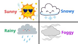 Useful Everyday Weather Vocabulary in English - Talk about Weather - Kiwi English