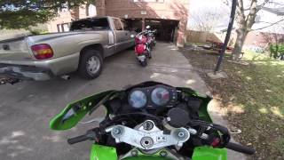 MaksWerks Sales - 2001 Kawasaki ZX9R Walkaround and Startup - YouTube
