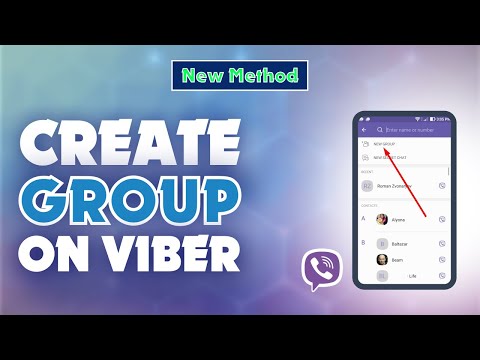How to Create Group on Viber 2024 | Skill Wave - YouTube