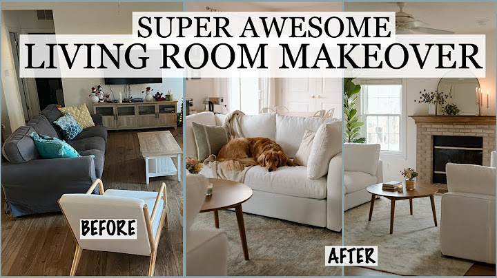 THRIFTED DIY & BUDGET FRIENDLY EPIC LIVING ROOM MAKEOVER (HUGE TRANSFORMATION BEFORE AND AFTER)