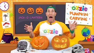 Simple Halloween Pumpkin Carving For Kids