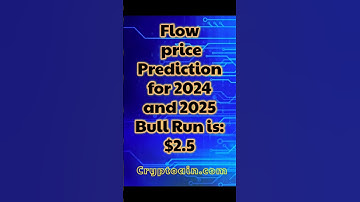 Flow price prediction for the bull run 2024 and 2025. #flow #bullrun
