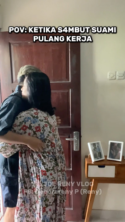 KETIKA SAMBUT SUAMI PULANG KERJA #suamiistri #lucu #ngakak #trending #viral