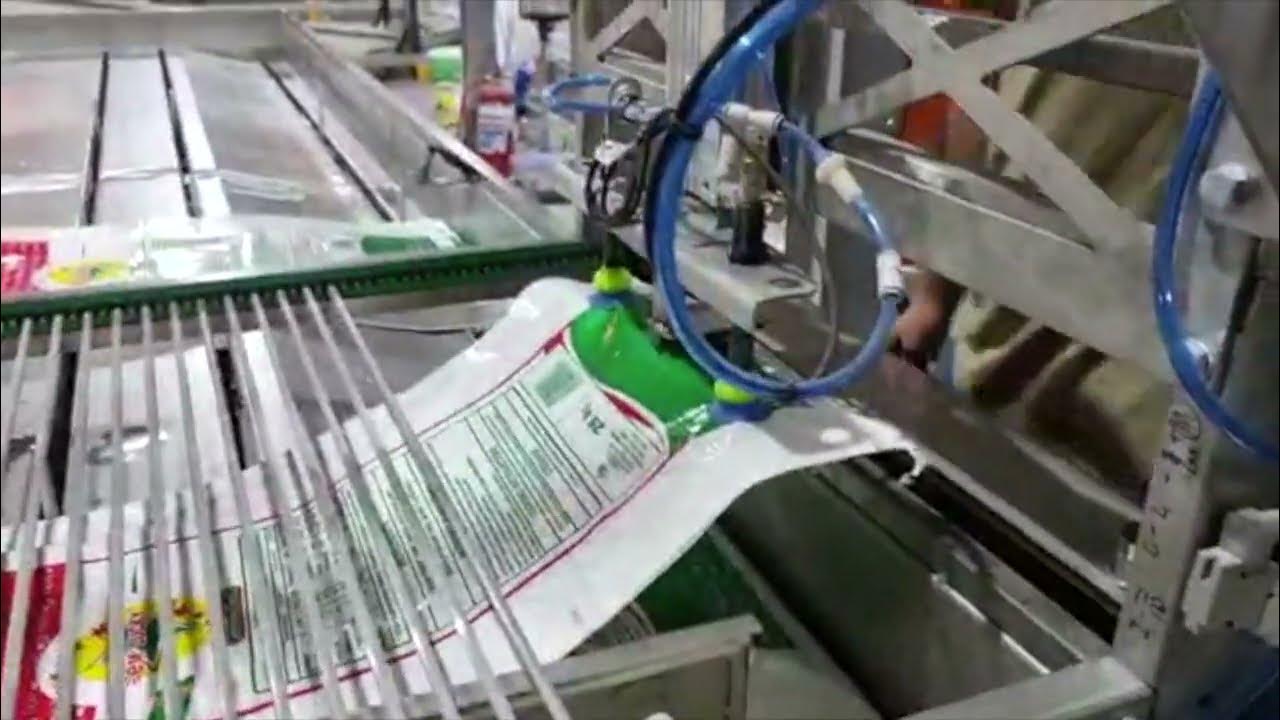 Maize bag feeding, filling and stitching YouTube