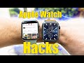 Apple Watch HACKS YOU DIDN'T KNOW ABOUT - Custom Apple Watch Faces and more!