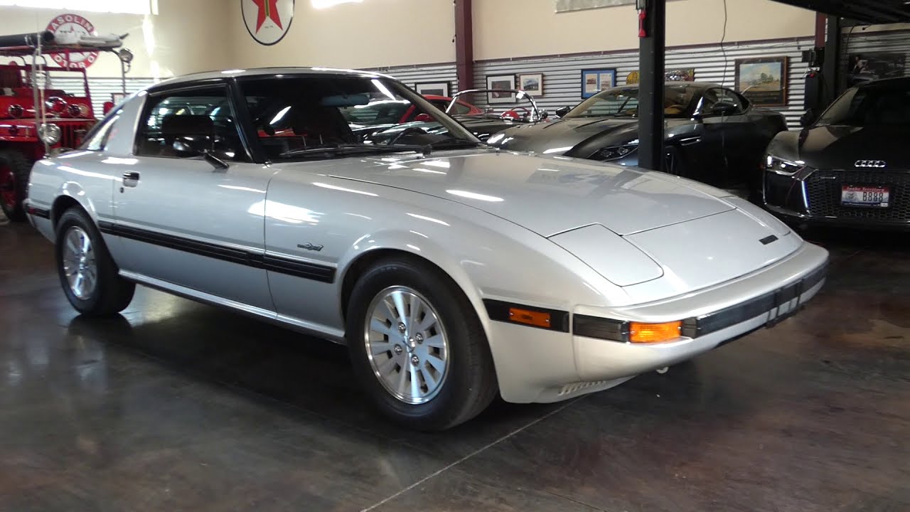 1984 Mazda RX7 GSL SE One Owner at the Sun Valley Auto Club - YouTube