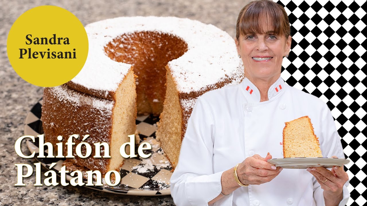 Chiffon de plátano | Sandra Plevisani