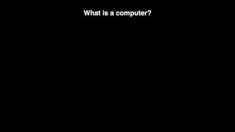 Understanding computers : Chapter 1 (Introduction)