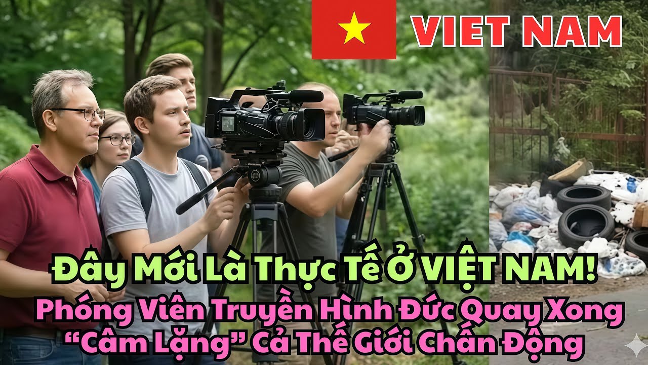 Đây Mới Là Thực Tế Ở VIỆT NAM! Phóng Viên Truyền Hình Đức Quay Xong Câm Lặng Cả Thế Giới Chấn Động