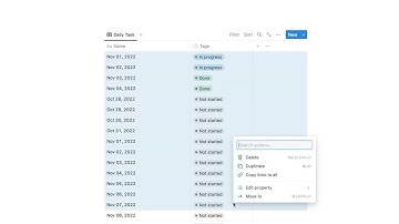 Notion Quick Shots: Edit a property for multiple selected records in Notion