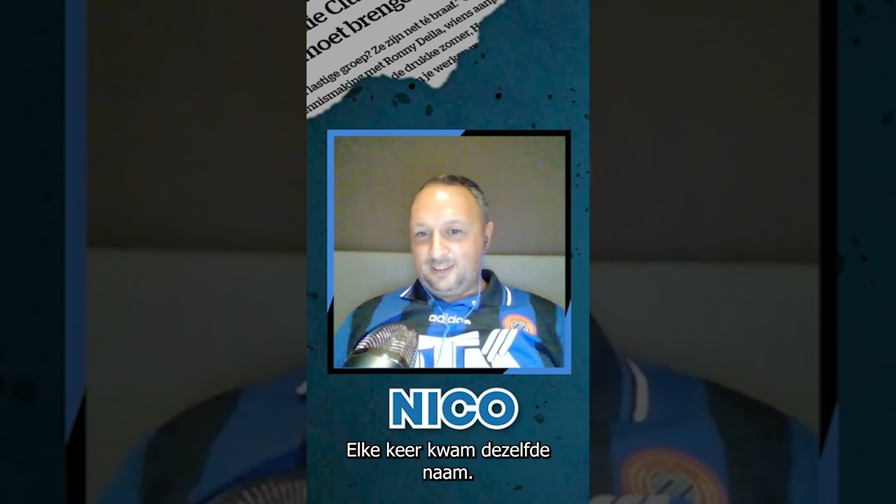 Pascal 'Blommie'? De materiaalman van Club werd al vaker in de bloemetjes gezet! #shorts
