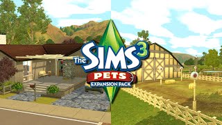 Judging and Rating Every EA Build in the Sims 3 Pets World Appaloosa Plains