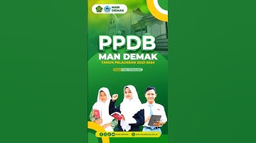 PPDB MAN Demak Jalur Prestasi #shorts #short #mandemak