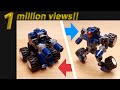 How to build mini LEGO robot Navy Cannon multiple changer Transformer Mech ( 미니 레고 변신로봇 / ミニレゴ変身ロボ )