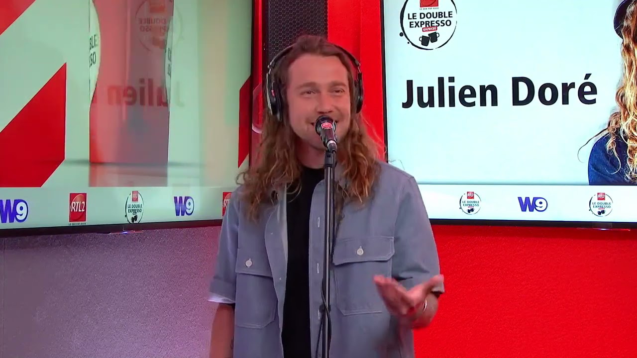 Julien Doré - KIKI SESSION en live dans Le Double Expresso RTL2 (09/04/21)