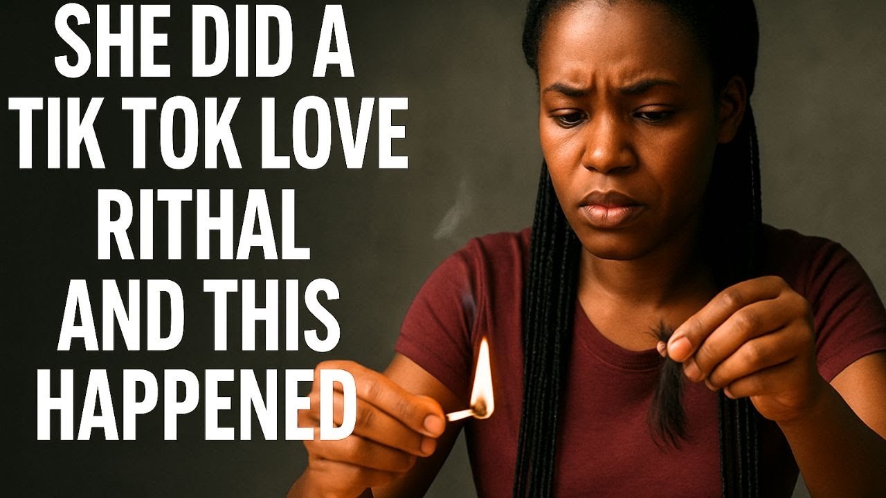 She Did A TIK TOK Love Ritual And This Happened - YouTube
