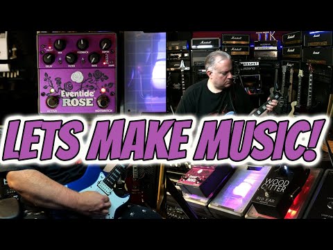 This Pedal INSPIRES me to MAKE MUSIC! Eventide Rose Delay Pedal