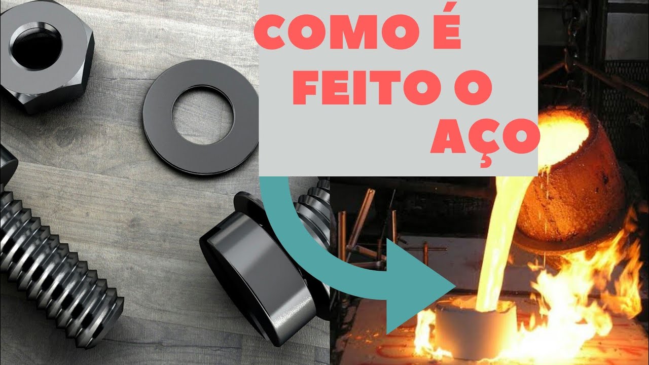 como é feito o aço? curiosidades - YouTube