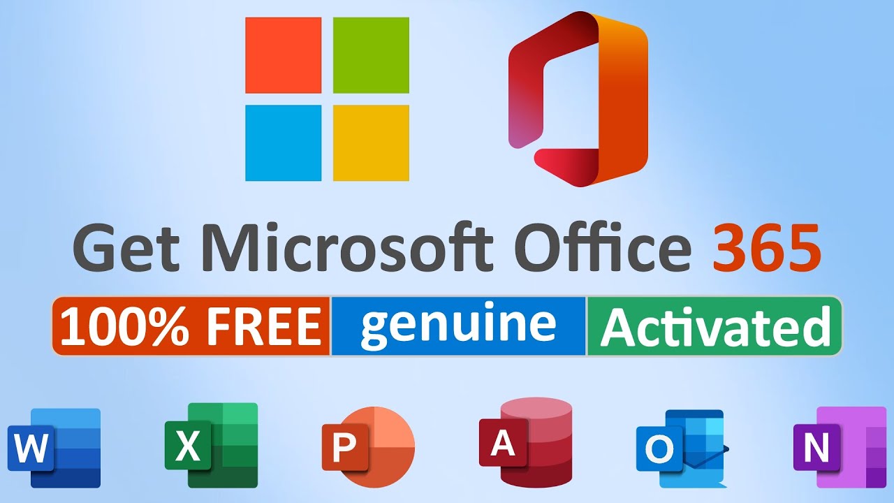 Download Install and Activate Genuine MS Office 365 for free for Lifetime Official Microsoft