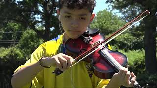 Video thumbnail of "Randal y su Violin  Sanjuanito purimuy"