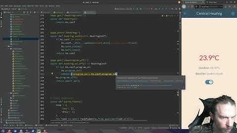 Live (real-time) bug fixing my Smart Home app ( ReactJS and Python)