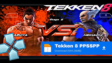 Tekken 8 PSP For PPSSPP Emulator On Android Mobile Device | 4K Android Offline