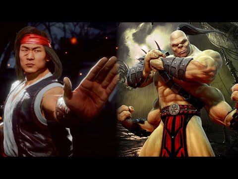 Mortal Kombat 9: Goro & Liu Kang - Tag Team Gameplay!