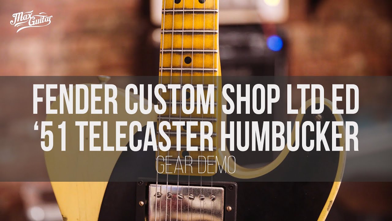 Fender Custom Shop Limited Edition 51 Telecaster Butterscotch