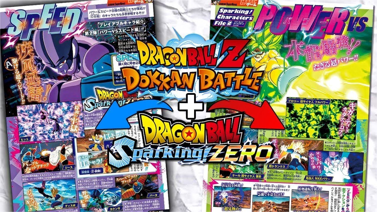 V JUMP SCANS REVEAL TONS OF NEW SPARKING! ZERO INFO!! DRAGON BALL: SPARKING! ZERO ALSO DOKKAN NEWS