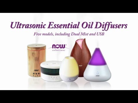 Ultrasonic Essential Oil Diffusers | NOW Solutions - YouTube