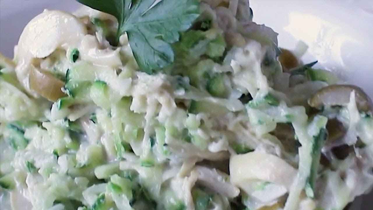 ABOBRINHA CREMOSA TIPO RISOTO
