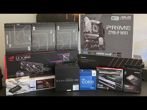 Building a Silent+Robust Gaming PC with 10 T30s, a 13700k, and a 3090ti