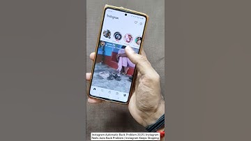 Instagram Automatic Back Problem 2025 | Instagram Reels Auto Back Problem | Instagram Keeps Stopping