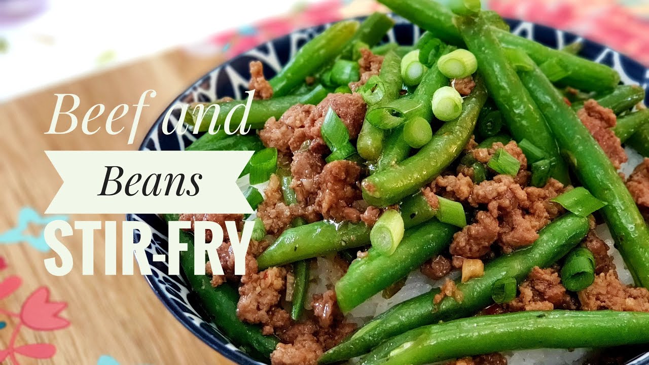 Beef and Green Beans Stir-Fry - YouTube