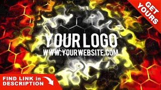 Energy Wave Animation Intro