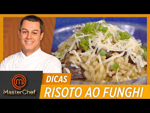 RISOTO AO FUNGHI com Rafael Gomes | DICAS MASTERCHEF