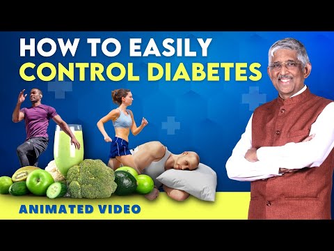 Video: Jak kontrolovat diabetes dietou: 15 kroků (s obrázky)