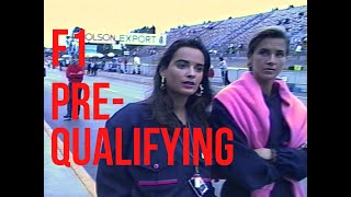 Racing Against Time: The Intensity of 1989 F1 Pre-Qualifying (60fps)