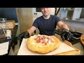 Hungarian man shows me how to make the real langos  