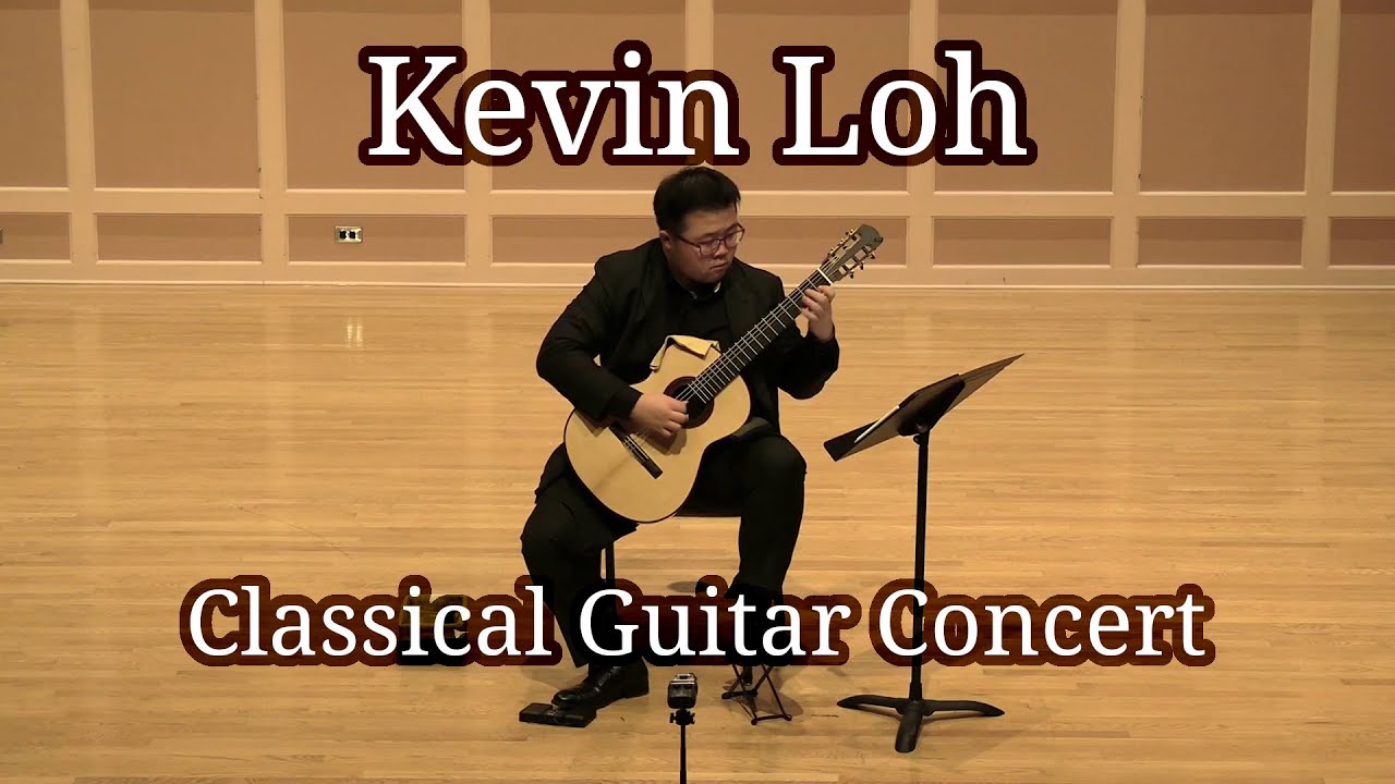 Kevin Loh complete classical guitar concert presented by the Minnesota Guitar Society