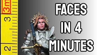 Better Miniature Faces in Less Time